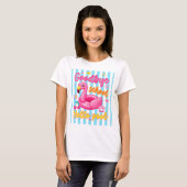 さようなら学校 こんにちはプール Tシャツ (正面フル)