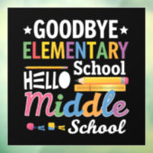 さようなら小学校こんにちは中学校 ウィンドウサイン (シート3)