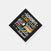 さようなら小学校こんにちは中学校 スタンダードカクテルナプキン (角)