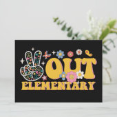 さようなら小学校 クールな学年度最後の日 招待状 (スタンド正面)