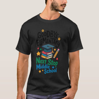 さようなら小学校 次は中学校 グルービー Tシャツ