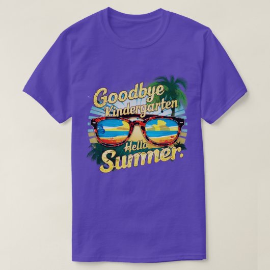 さようなら幼稚園こんにちは夏 Tシャツ (デザイン正面)