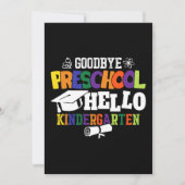 さようなら幼稚園こんにちは幼稚園プレク 招待状 (正面)