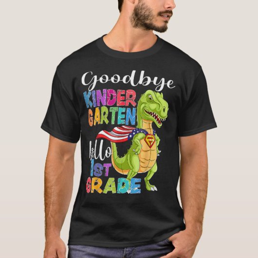 さようなら幼稚園こんにちは1年生Graduation La Tシャツ (正面)