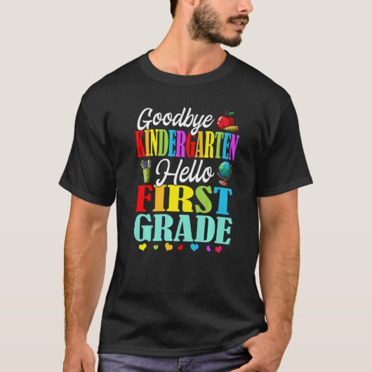さようなら幼稚園こんにちは1年生Schに戻る Tシャツ (正面)
