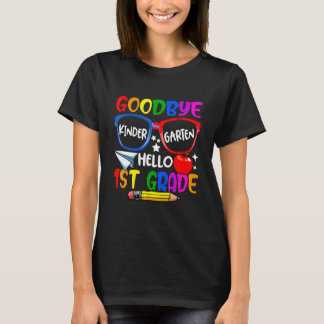 さようなら幼稚園ウェルカム初日こんにちは Tシャツ