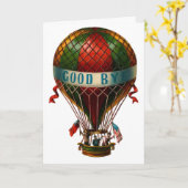 さようなら挨拶状 カード (黄色い花)