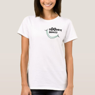 さようなら支柱の緑のこんにちは大きく美しいスマイル Tシャツ