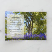 さようなら祖父、悔やみや弔慰カード カード (内部)