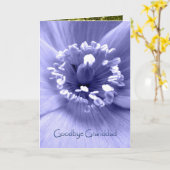 さようなら祖父、悔やみや弔慰カード カード (黄色い花)