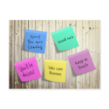 さようなら送別用ポストイット