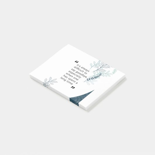 さようなら願い ポストイット (アングル)