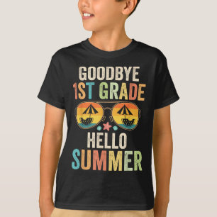 さようなら1年生こんにちは夏1年生Last Da Tシャツ