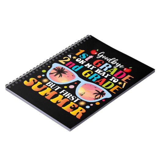 さようなら1年生こんにちは2年生が初夏 ノートブック (左側)