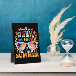 さようなら1年生こんにちは2年生が初夏 フォトプラーク