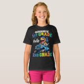さようなら1年生の卒業式Tレックスモンスタートラック Tシャツ (正面フル)