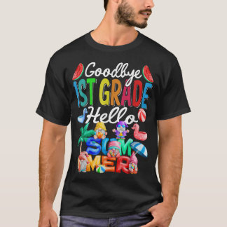 さようなら1年生ハローサマー格言ビーチ Tシャツ