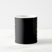 さようなら1年生 おめでとう卒業 2年生になりました コーヒーマグカップ (中央)
