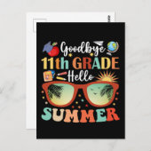 さようなら11年生Hello夏の卒業 ポストカード (正面/裏面)