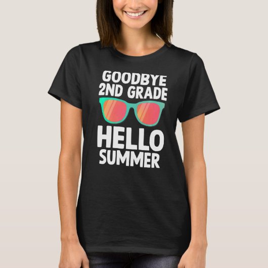 さようなら2年生こんにちは夏の最終日 Tシャツ (正面)
