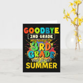 さようなら2年生3年生に私の方法が最初のsu カード (黄色い花)