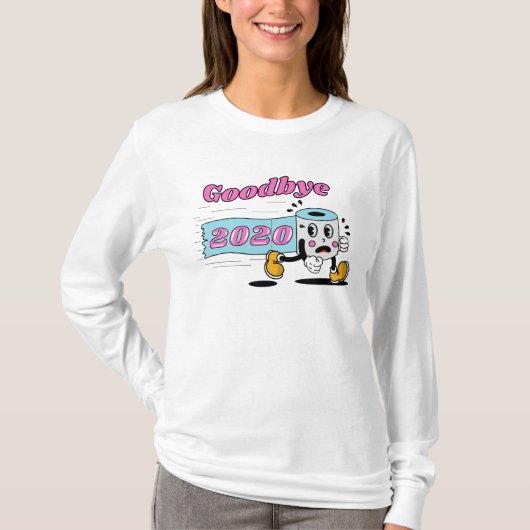 さようなら2020年 - ついに終わった Tシャツ (正面)