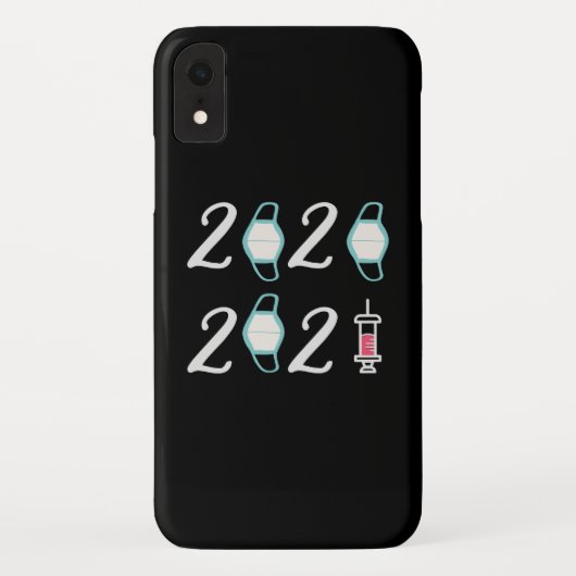 さようなら2020 こんにちは2021 やっと終わった Case-Mate iPhoneケース (裏面)