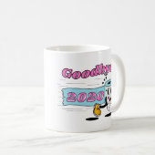 さようなら2020 – やっと終わった コーヒーマグカップ (正面右)