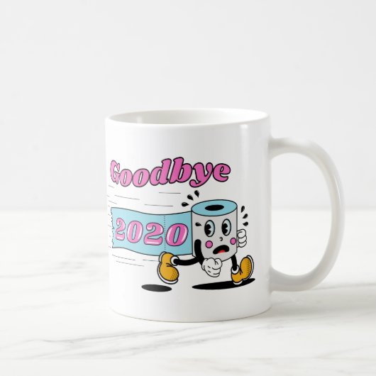 さようなら2020 – やっと終わった コーヒーマグカップ (右)