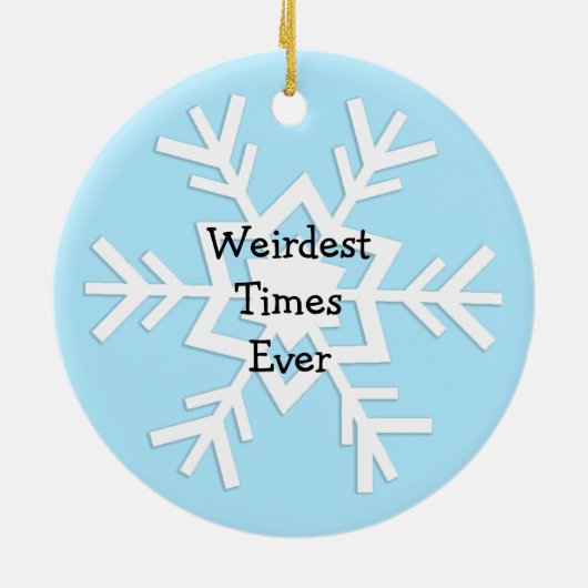 さようなら2021, Welcome 2022 Santa小妖精や小人フェイスマスク セラミックオーナメント (裏面)