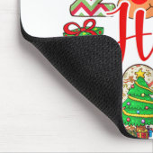 さようなら2022こんにちは2023ヒョウのクリスマス マウスパッド (コーナー)