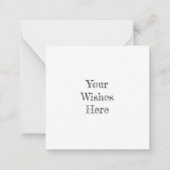 さようなら2022年 こんにちは2023年 あけましておめでとう ノートカード (裏面)