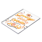 さようなら2022 Hello 2023 - Fireworks Happy Newyear ノートブック (左側)