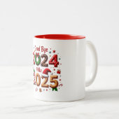 さようなら2024, Hello 2025 -フェスティバル新年マグカップ ツートーンマグカップ (正面右)