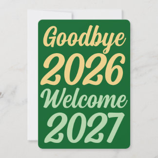 さようなら2026 ようこそ2027 シーズンカード