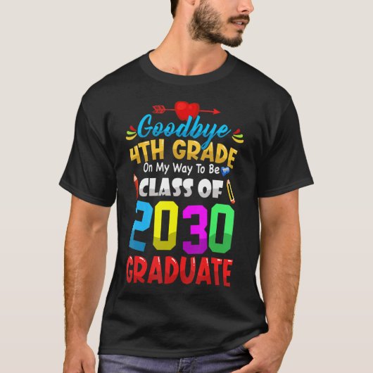 さようなら2033年4年生キュートグラード Tシャツ (正面)