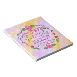 さようなら20XX HELLO 20XX ノートパッド