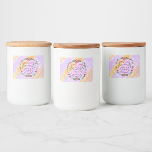 さようなら20XX HELLO 20XX フードラベル (ボトル)