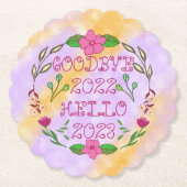 さようなら20XX HELLO 20XX ペーパーコースター (正面)