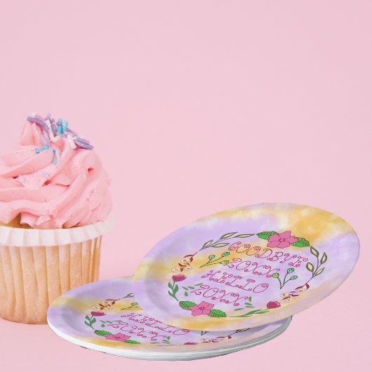 さようなら20XX HELLO 20XX ペーパープレート