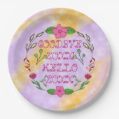 さようなら20XX HELLO 20XX ペーパープレート (正面)