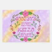 さようなら20XX HELLO 20XX ラッピングペーパーシート (正面3)