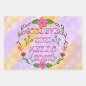 さようなら20XX HELLO 20XX ラッピングペーパーシート (正面)