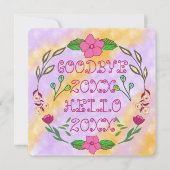 さようなら20XX HELLO 20XX 招待状 (正面)