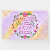 さようなら20XX HELLO 20XX 横断幕 (横)