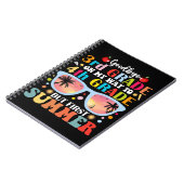 さようなら3年生こんにちは4年生が初夏 ノートブック (左側)