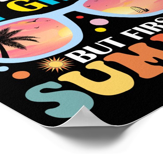 さようなら3年生こんにちは4年生が初夏 ポスター (角)