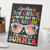 さようなら3年生こんにちは4年生が初夏 台座サイン (インサイチュ)