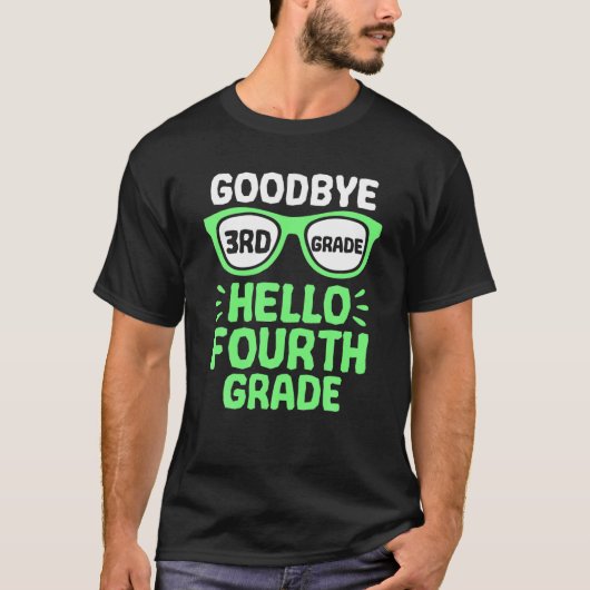さようなら3年生こんにちは4年生先生S Tシャツ (正面)