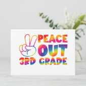 さようなら3年生 タイダイ染め 最終日 招待状 (スタンド正面)